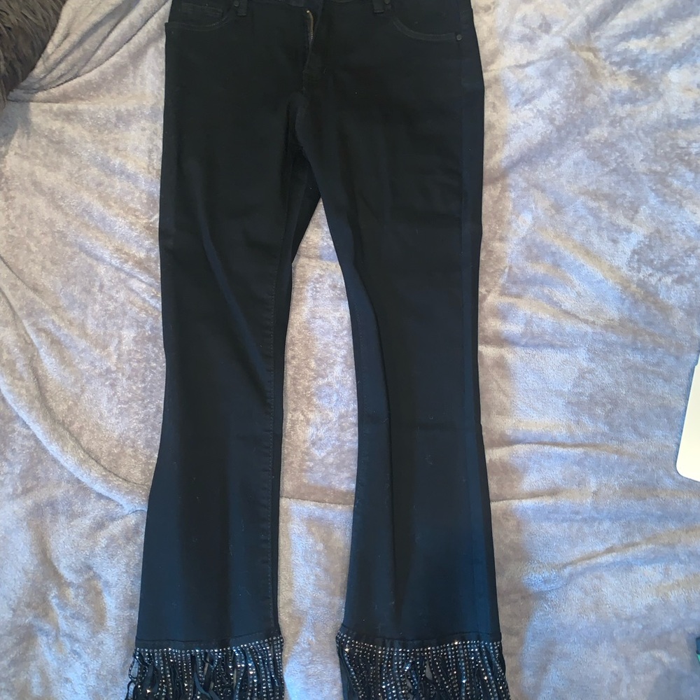 Rhinestone Jeans - Picture 2 of 2